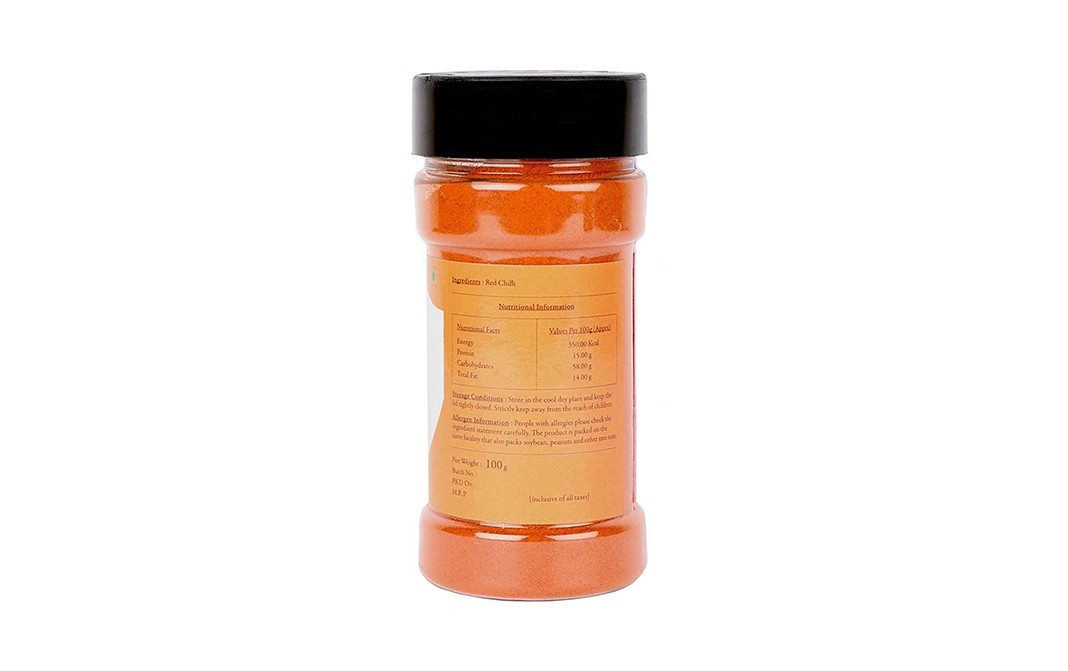 Malikaz' Chilli Powder    Plastic Bottle  100 grams